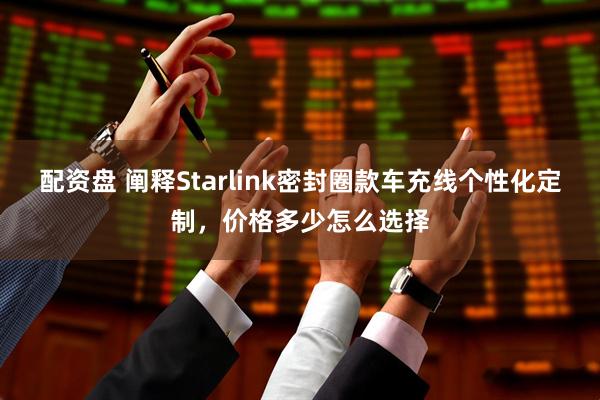 配资盘 阐释Starlink密封圈款车充线个性化定制，价格多少怎么选择